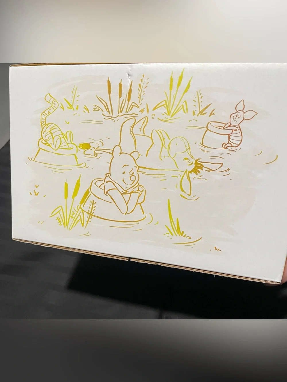 Winnie the Pooh Glass Steamless Cup